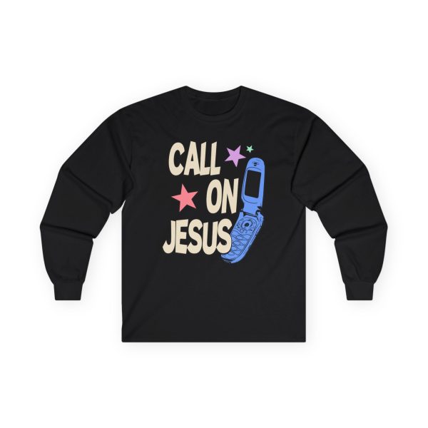 Bryce Crawford "Call On Jesus" Vintage Faded Unisex Ultra Cotton Long Sleeve Tee