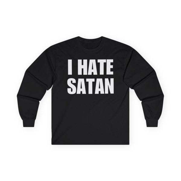 Bryce Crawford "I Hate Satan" Unisex Ultra Cotton Long Sleeve Tee