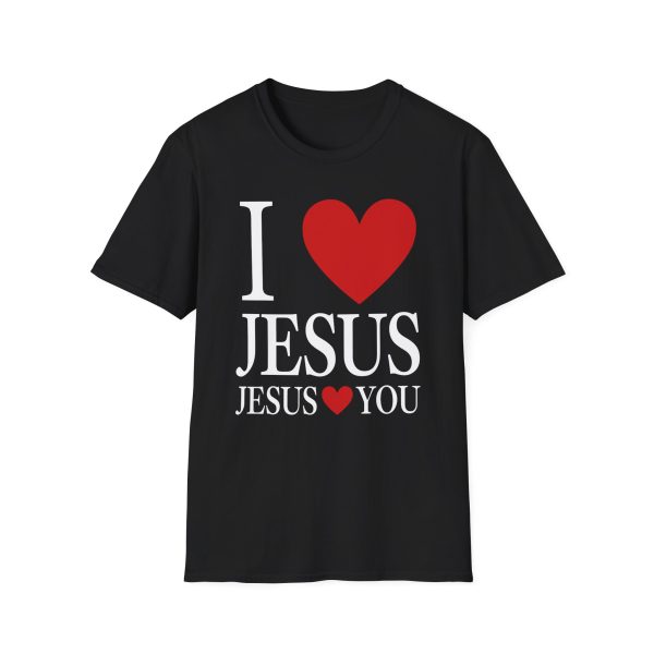 Bryce Crawford "I Love Jesus Jesus Loves You" Unisex Softstyle T-shirt