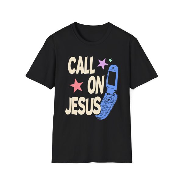 Bryce Crawford "Call On Jesus" Vintage Faded Unisex Softstyle T-shirt