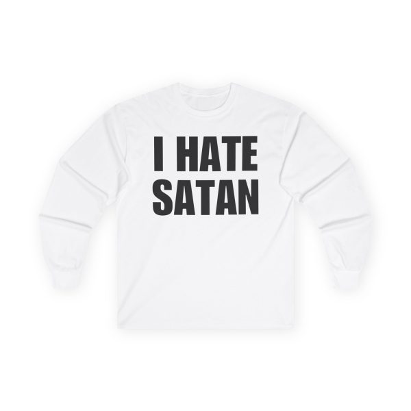 Bryce Crawford "I Hate Satan" Unisex Ultra Cotton Long Sleeve Tee
