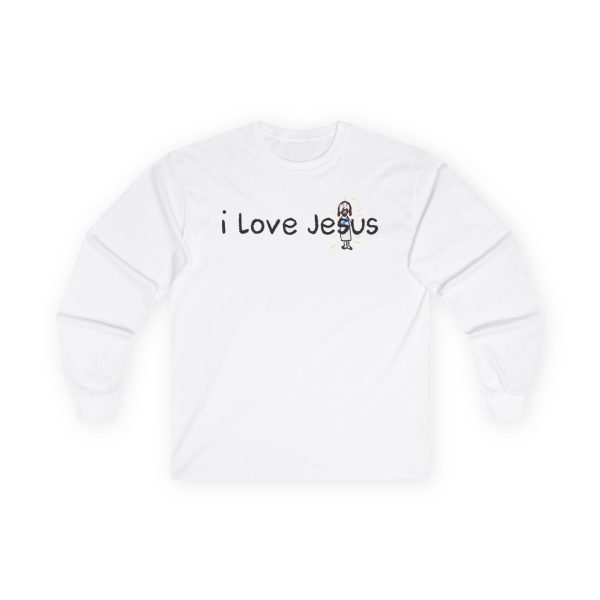 Bryce Crawford "I Love Jesus Jesus Loves You" Unisex Ultra Cotton Long Sleeve Tee