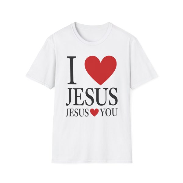 Bryce Crawford "I Love Jesus Jesus Loves You" Unisex Softstyle T-shirt