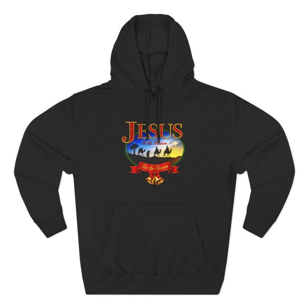 Bryce Crawford Jesus Christmas Three-panel Fleece Hoodie