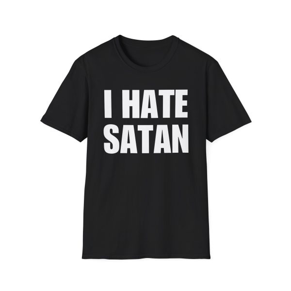 Bryce Crawford "I Hate Satan" Unisex Softstyle T-shirt